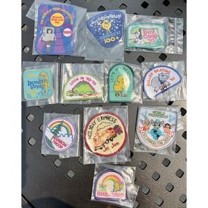 Vintage Girl Scout Badges Patches 1980's And 1990s Lot of 11